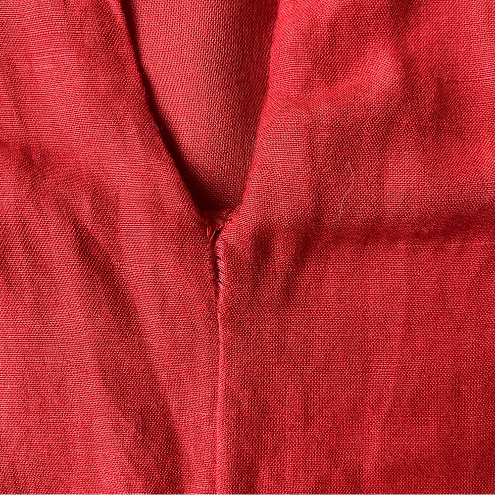 Urban Outfitters Suddenly Spring Linen Ruffle Mini Dress - Picture 5 of 10